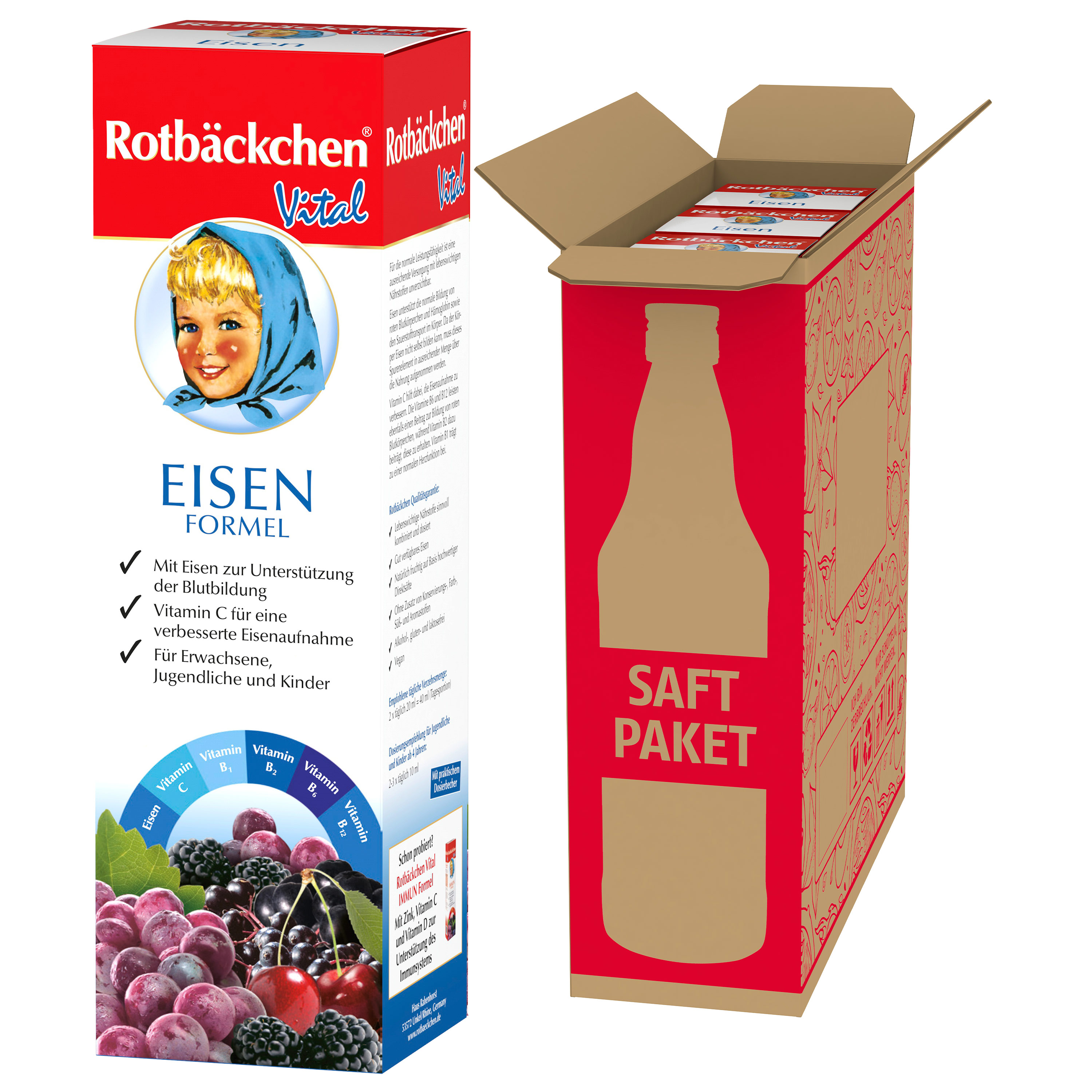 Vital Eisen Formel 3er Pack (3 x 450 ml)