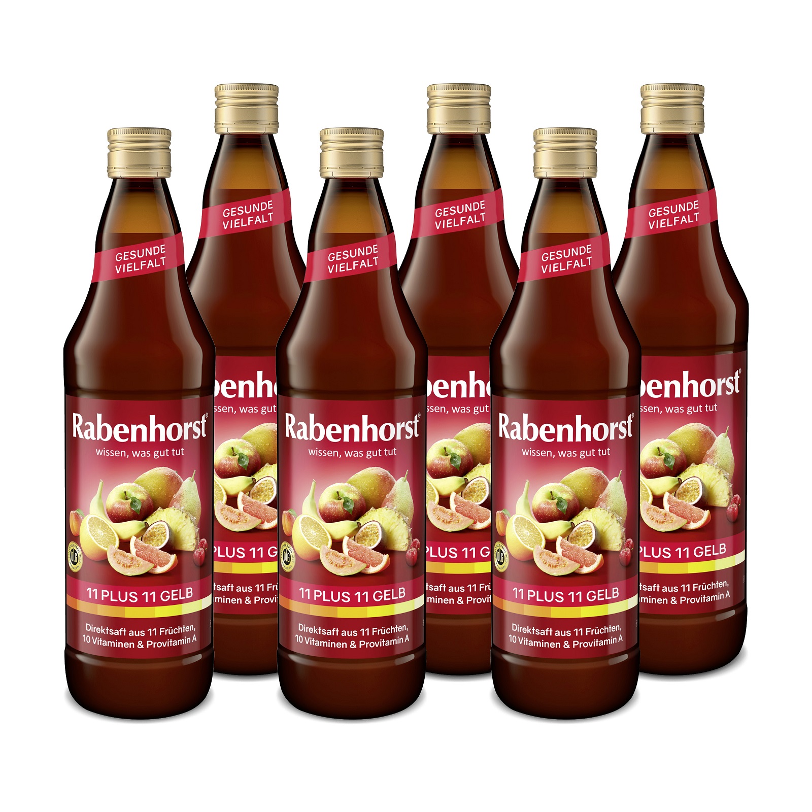 11 plus 11 gelb 6er Pack (6 x 700 ml)