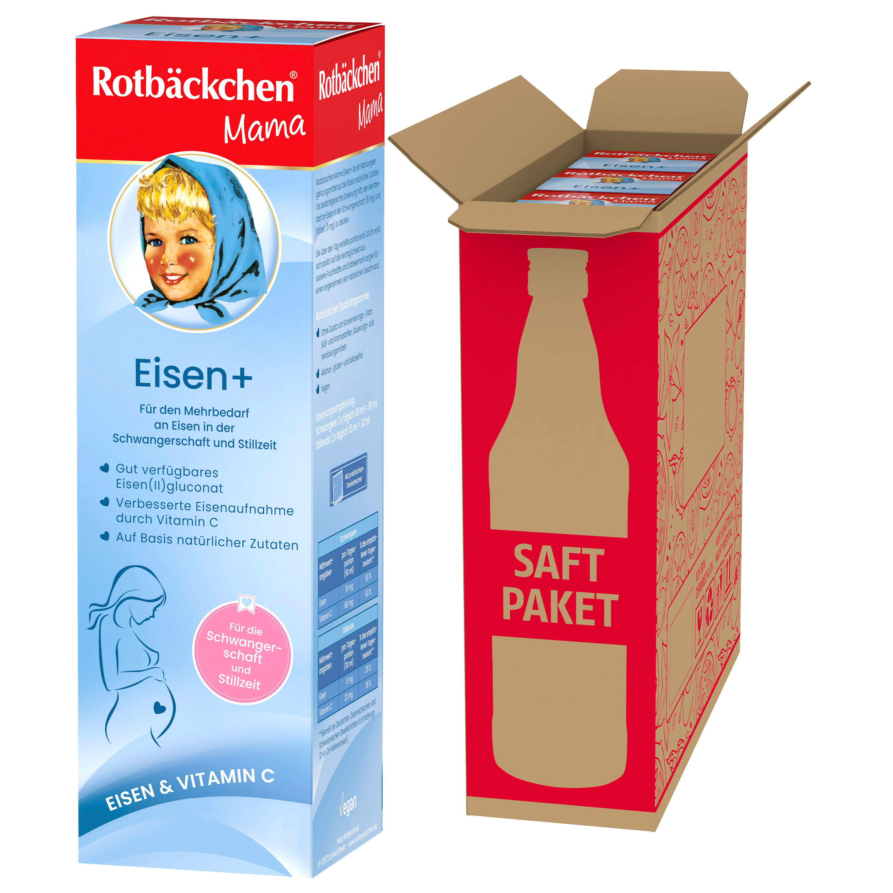Mama Eisen+ 3er Pack (3 x 450 ml)