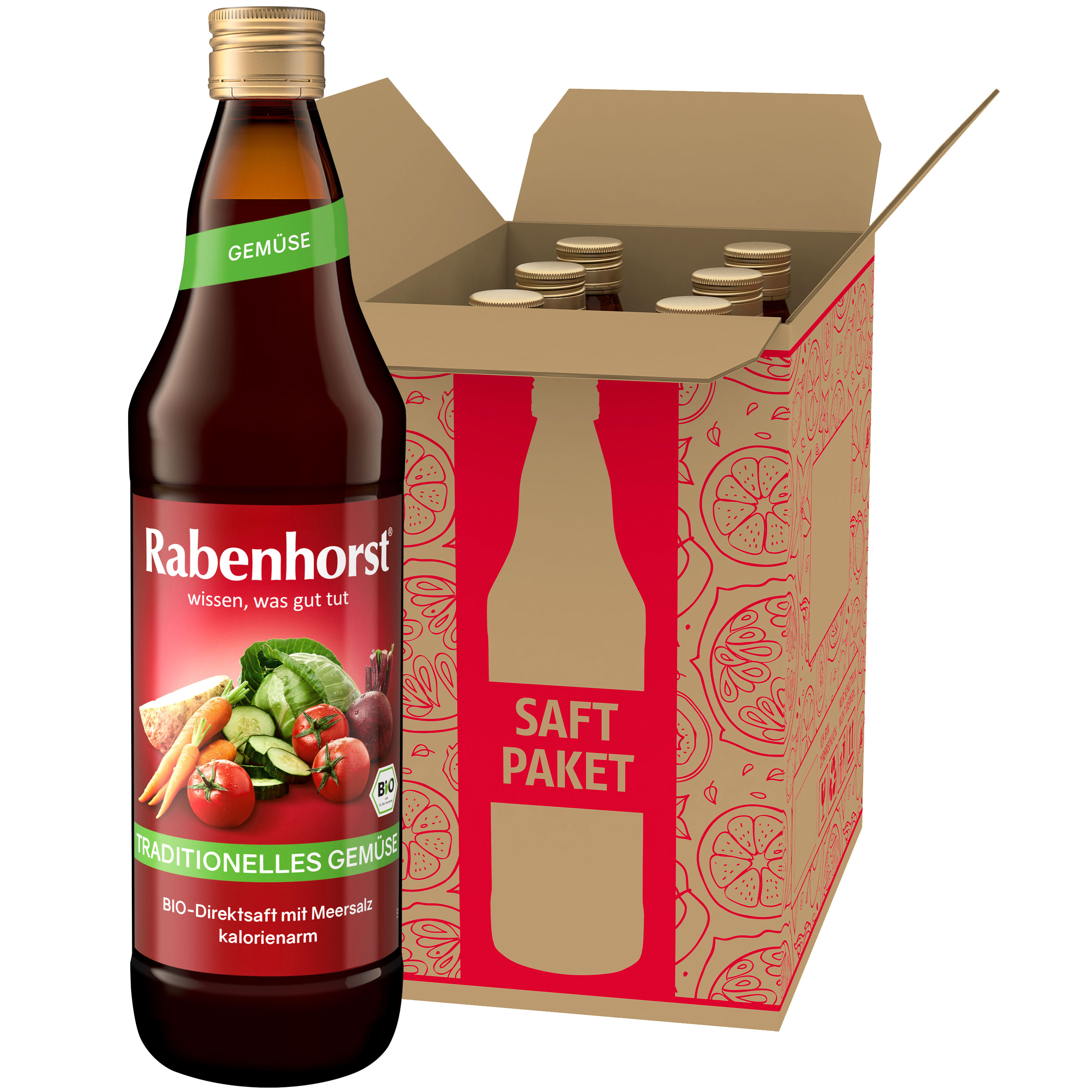 Traditionelles Gemüse BIO 6er Pack (6 x 700 ml)
