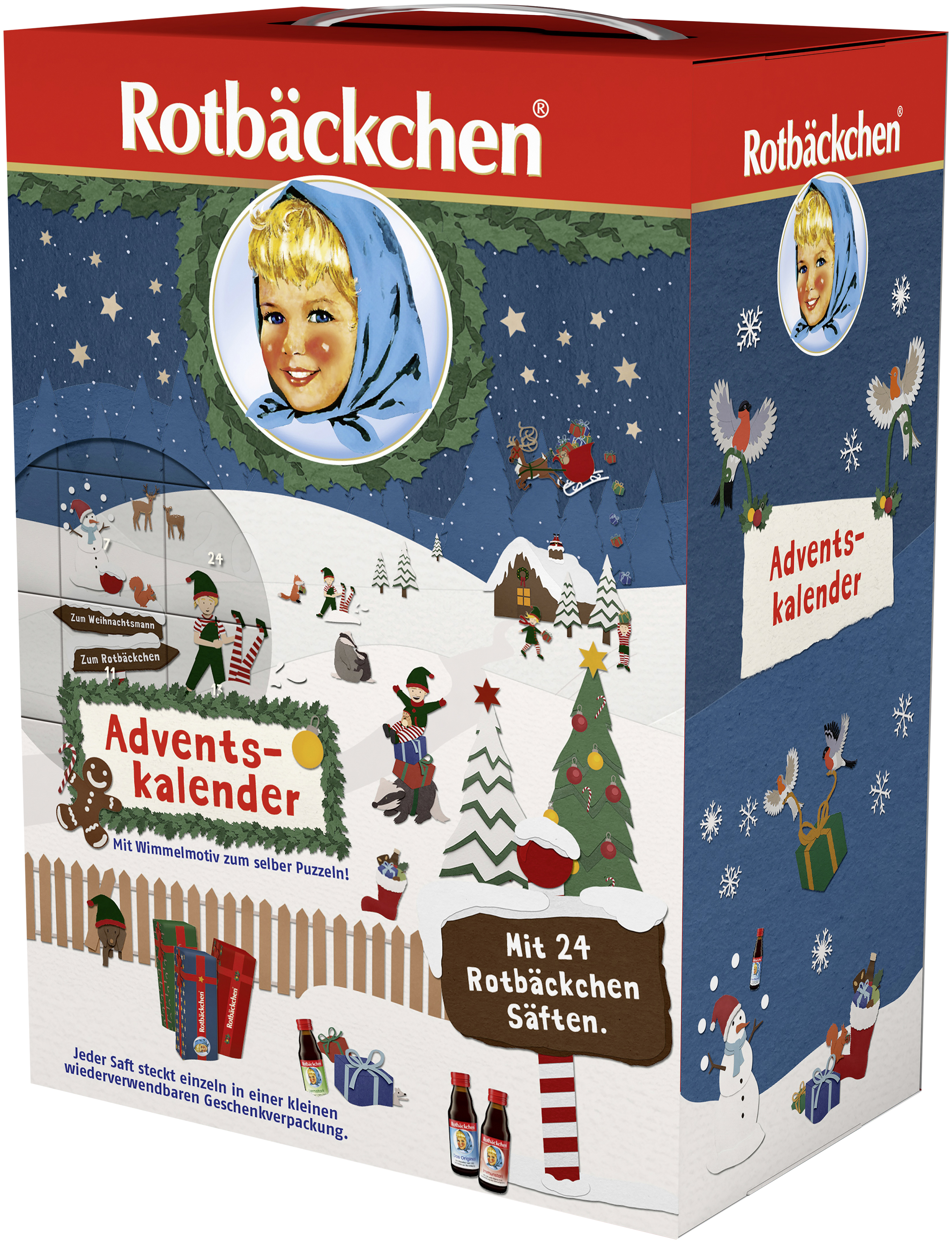 Adventskalender (24 x 125 ml)